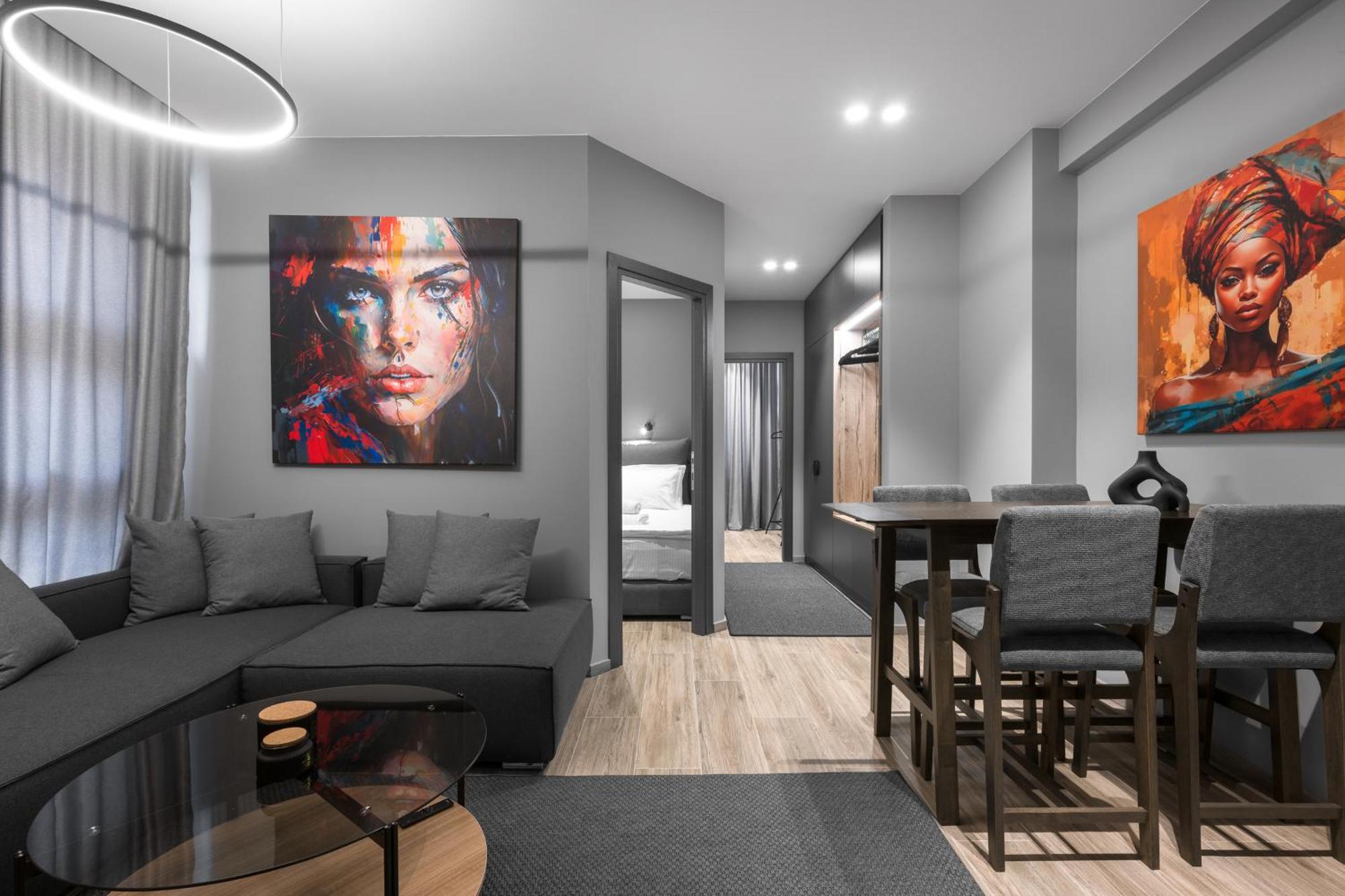 No9, Chic & Modern 2Bdr Apartment In The Centre Of Saloniki Zewnętrze zdjęcie